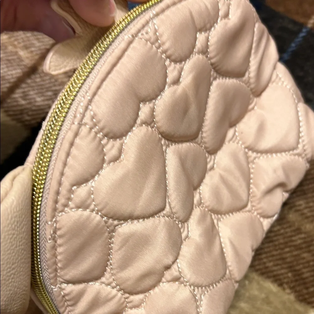 Betsey Johnson Pink Monkey Face Quilted Bag givie - Picture 3 of 14